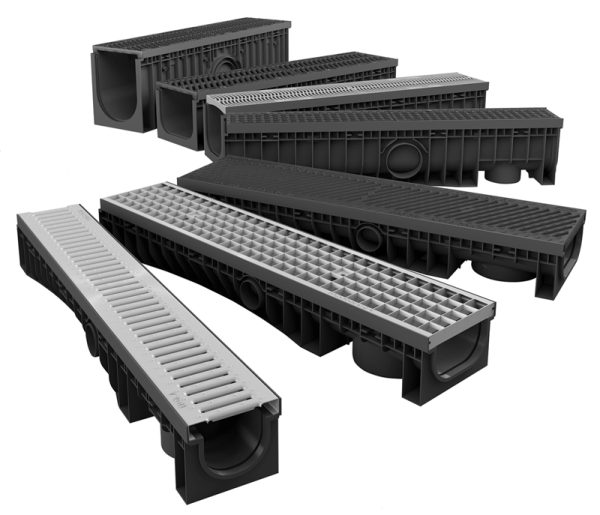 A11 Kanalete in rešetke 2PR-EVO 100, 150, 200