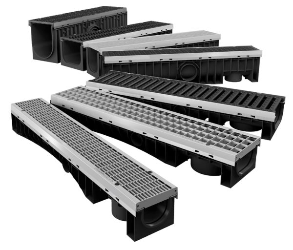 A13 Kanalete in rešetke 2PR-EXEL 100, 150, 200