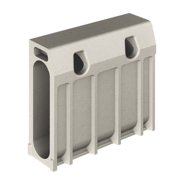 A35 Monolitni drenažni robnik 2PR KERB 500