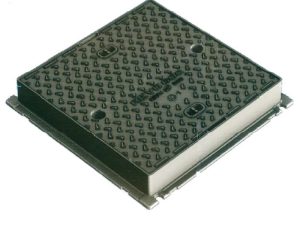 A32a LTŽ Pokrov z okvirjem 2PR-HD D400kN 400X400mm RE400