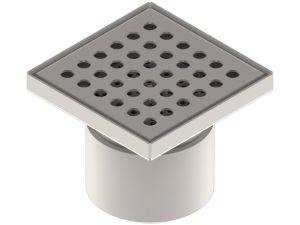 A41a 2PR-POINT Easy INOX Talni sifon 150X150